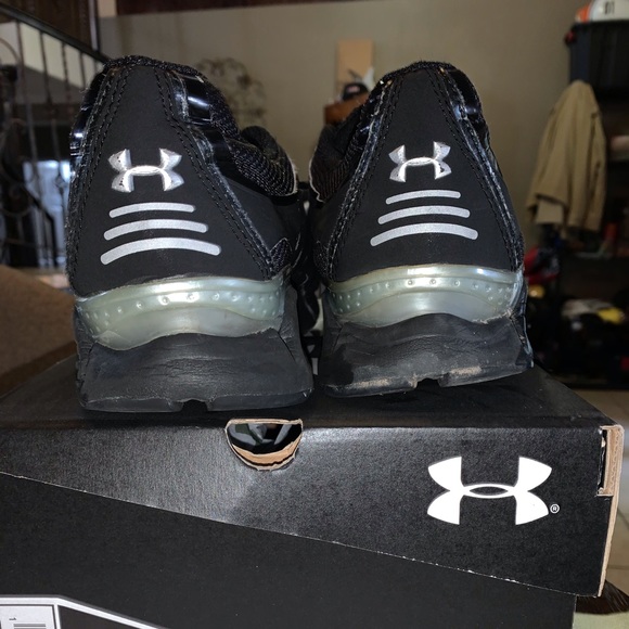 Under Armour Other - Size 11 1/2 under armour black shoes